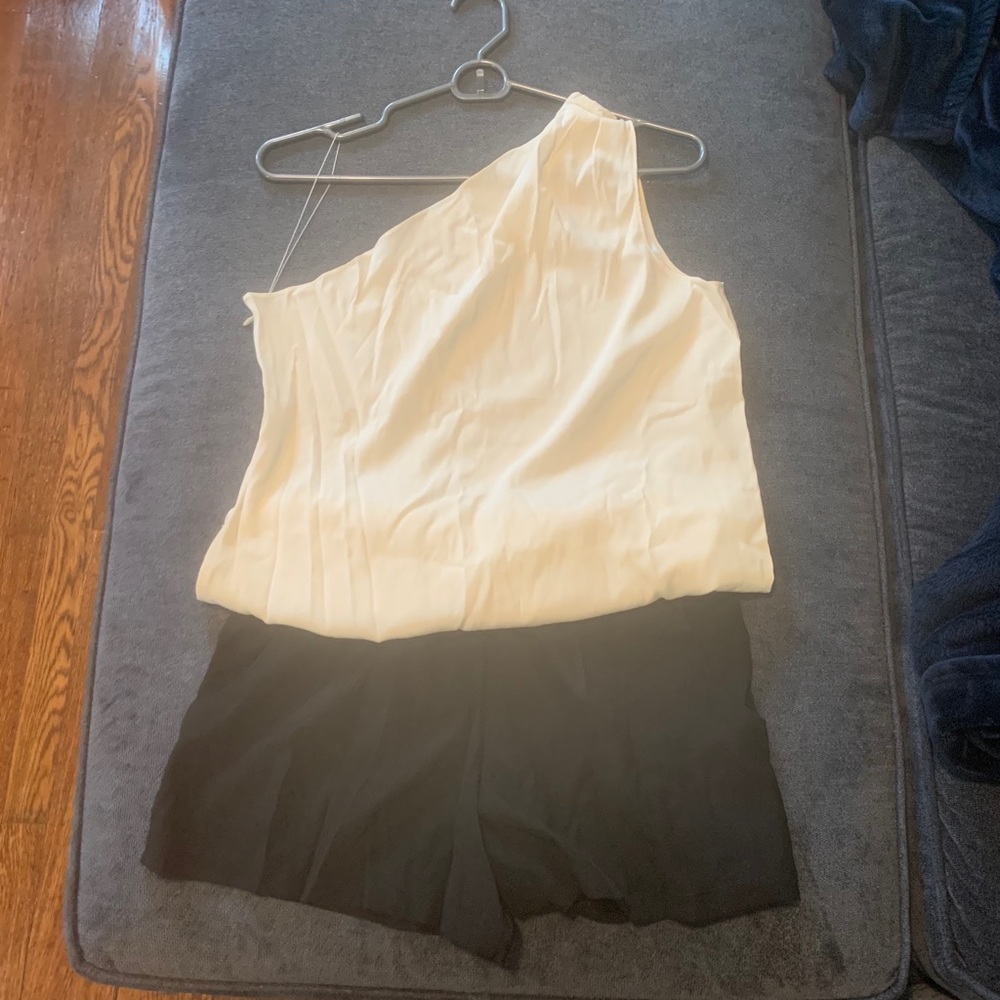 Silk romper